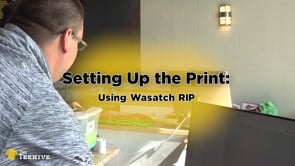 Prepping a Print Job with Wasatch Rip